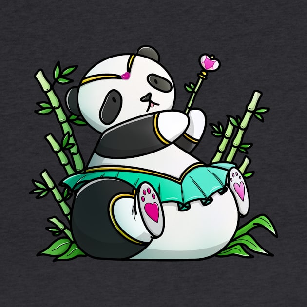 Magical Panda by candice-allen-art